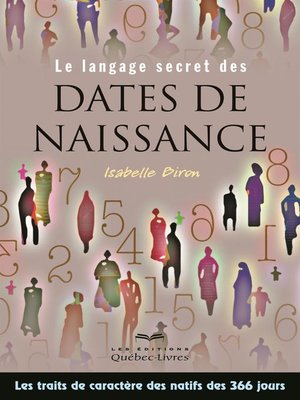 cover image of Le langage secrets des dates de naissance